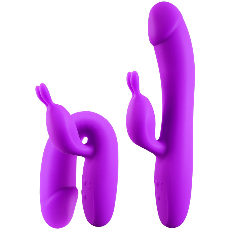 LUV18 バイブ 女性用 中いき クリトリス 3点責め うさぎバイブ アダルトグッズ 大人のおもちゃ