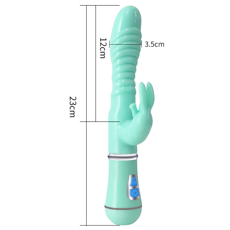 バイブ 10種類のウサギ振動 電マ ローター 大人のおもちゃ 柔らかいシリコン