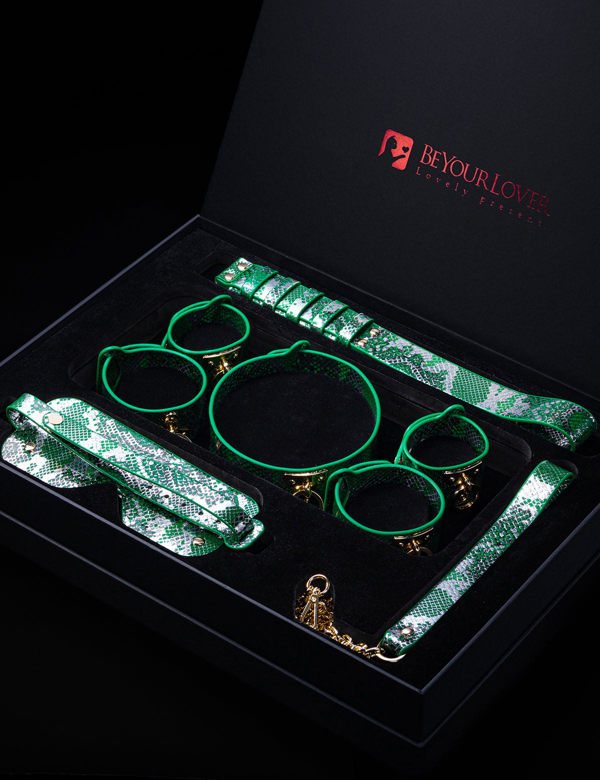 BeYourLover 超豪華SM拘束具フルセット6点 ワインレッド