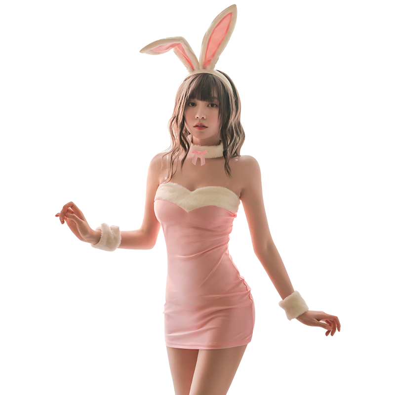 カワイイバニーガール コスプレ セクシーで盛り上げる 誘惑 ピンク