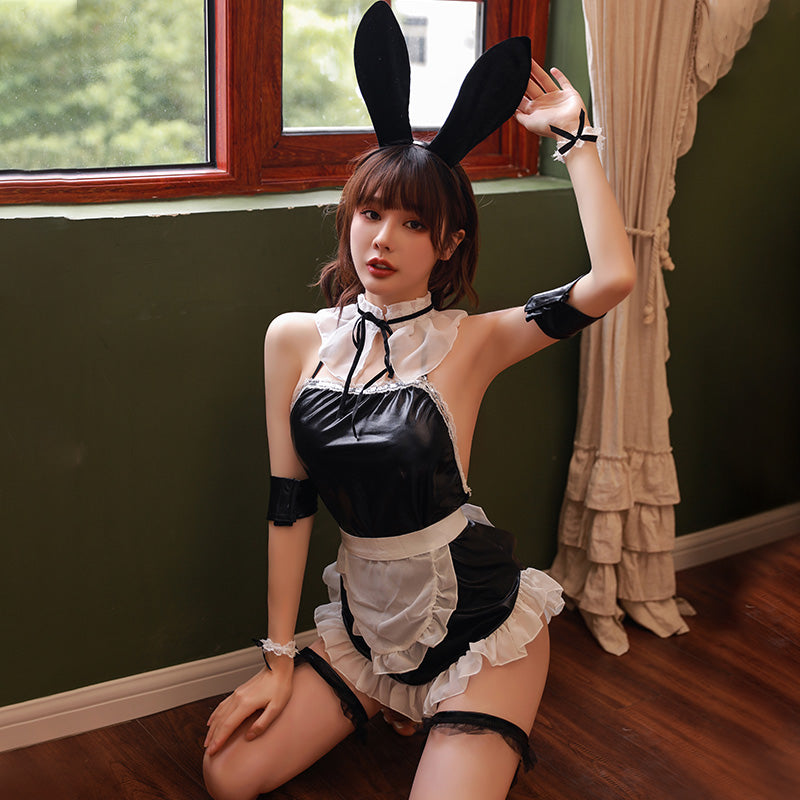 ウサ耳メイド服 ッチ ランジェリー コスプレ 過激 誘惑 萌え