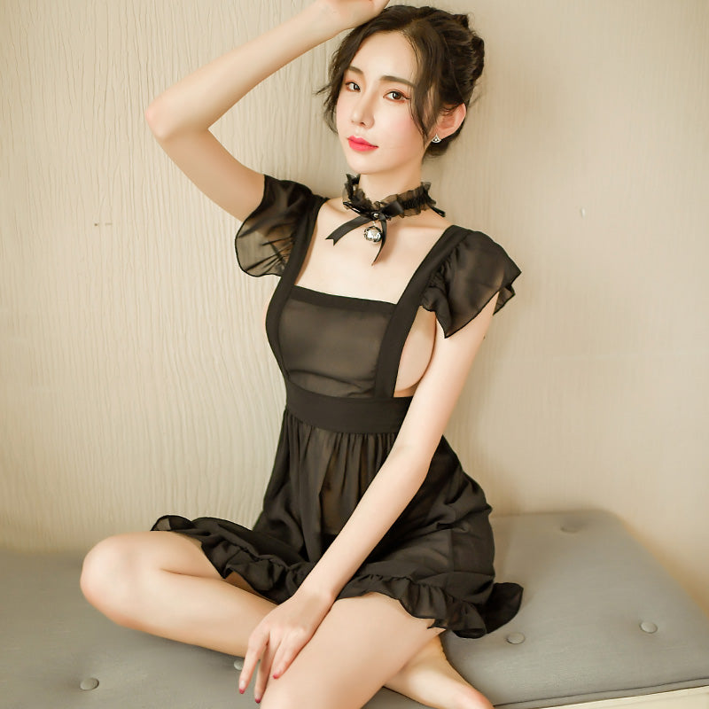 ブランクメイド シフォンセット 萌え萌え ランジェリー 大人 女性