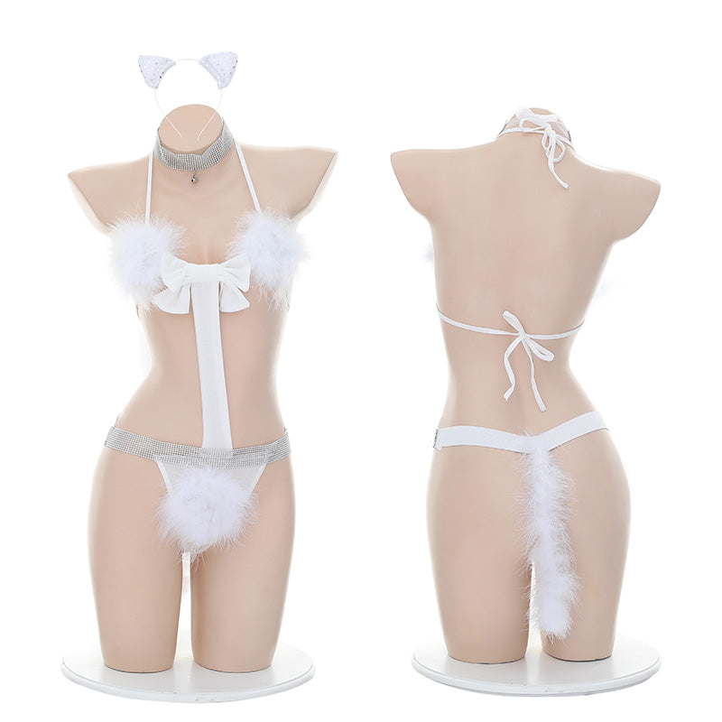 セクシーキャット・レディの3点セット ねこの耳 かわいい