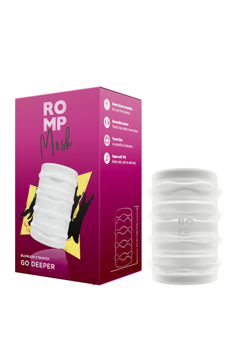 ROMP MOSH モッシュ メンズイージーホール 貫通型オナホール ヒダ刺激 アダルトグッズ