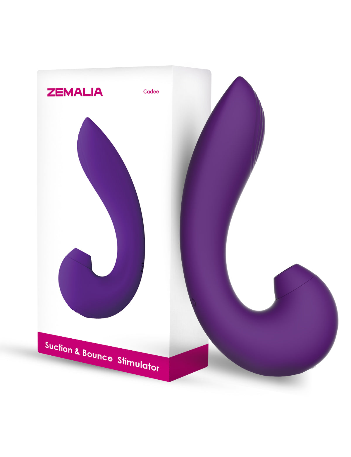 ZEMALIA Cadee 吸引バイブ クンニ吸引 二点同時責め 大人のおもちゃ