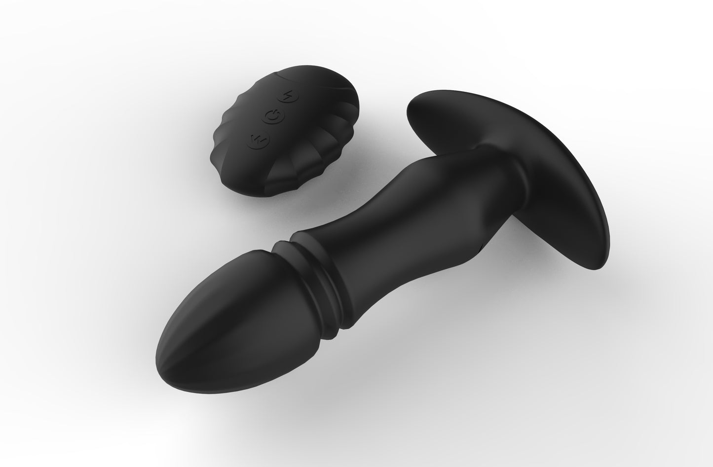 アナルバイブ 電動アナルバイブ男女兼用ブラック大人のおもちゃアダルトグッズ