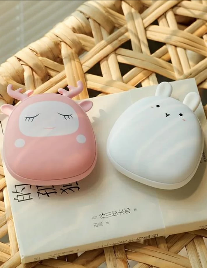 電気カイロ ウサギ モバイルバッテリー機能 キュットなウサギの形 携帯便利 プレゼント