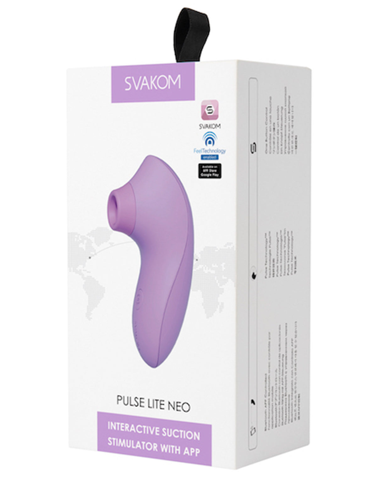 SVAKOM PULSE LITE NEO Lavender パルスライトラベンダー 吸引バイブ 遠隔操作 大人のおもちゃ