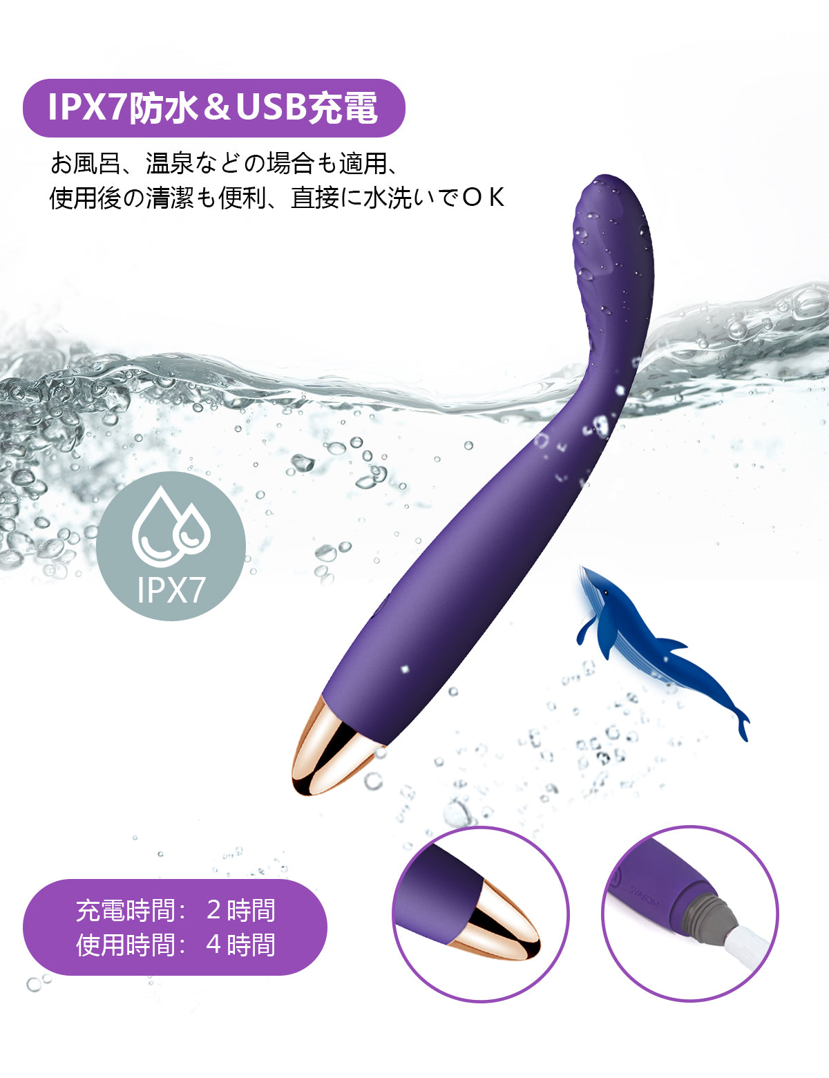 SVAKOM Coco 新色 初心者向けGスポットバイブ 凹凸デザイン アダルトグッズ