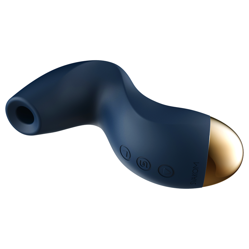 SVAKOM Pulse Pure Navy/パルスピュア 吸引バイブレーター ネイビー 高機能