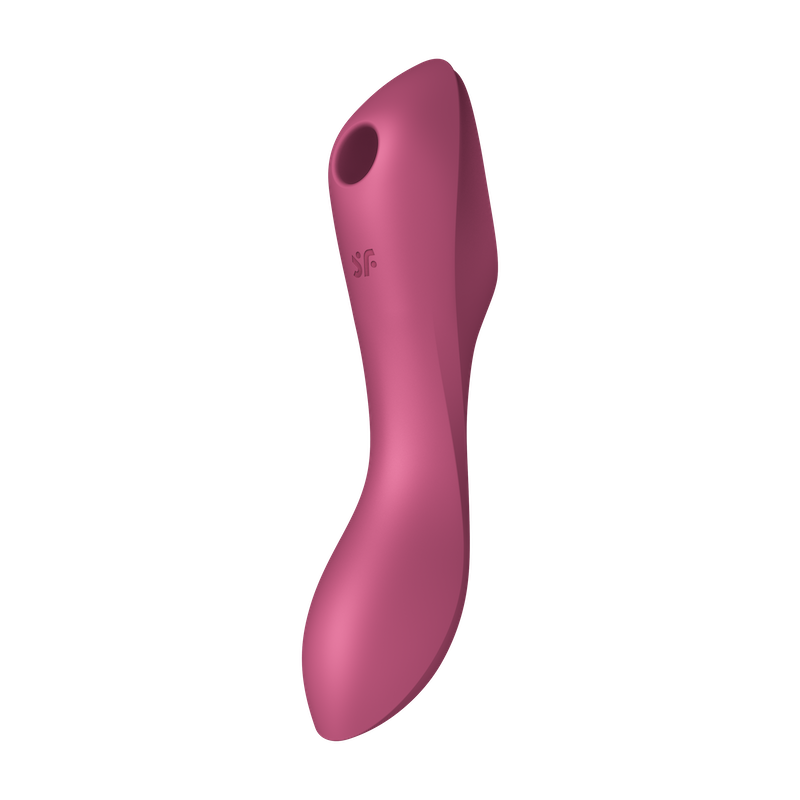 Satisfyer Curvy Trinity 3 吸引×振動×インサート 吸引バイブ 3-in-1万能アダルトグッズ レッド