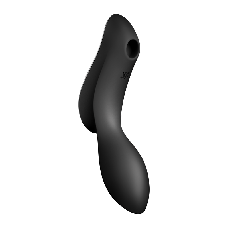 【限定カラー】Satisfyer Curvy Trinity 2 Black 吸引×振動×インサート 吸引バイブ 3-in-1