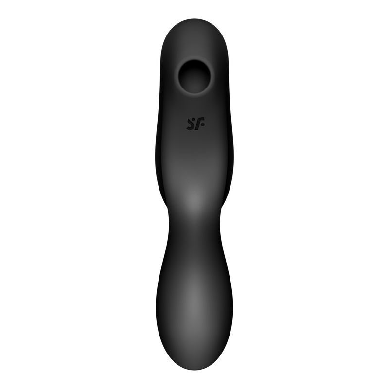 【限定カラー】Satisfyer Curvy Trinity 2 Black 吸引×振動×インサート 吸引バイブ 3-in-1