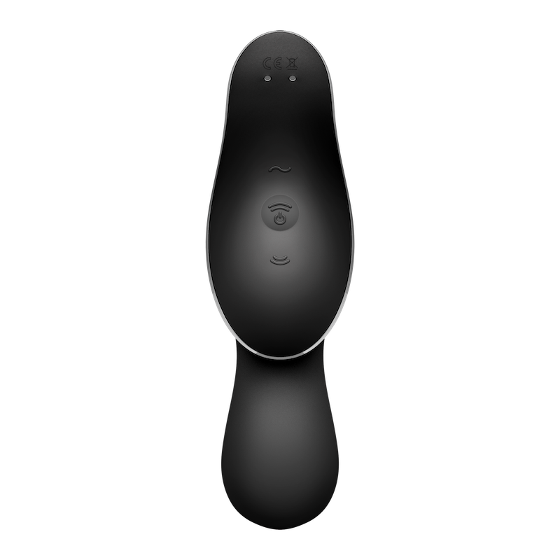 【限定カラー】Satisfyer Curvy Trinity 2 Black 吸引×振動×インサート 吸引バイブ 3-in-1