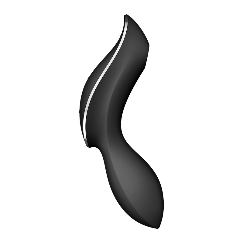 【限定カラー】Satisfyer Curvy Trinity 2 Black 吸引×振動×インサート 吸引バイブ 3-in-1