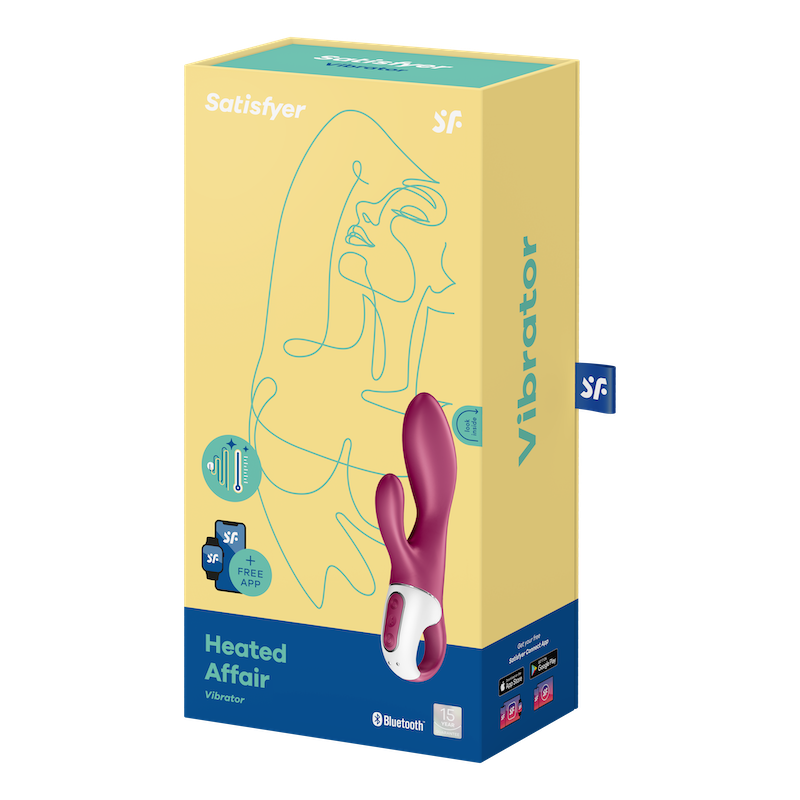 Satisfyer Heated Affair ヒーテッドアフェア クリバイブ 2点責め 加熱 遠隔操作 大人のおもちゃ