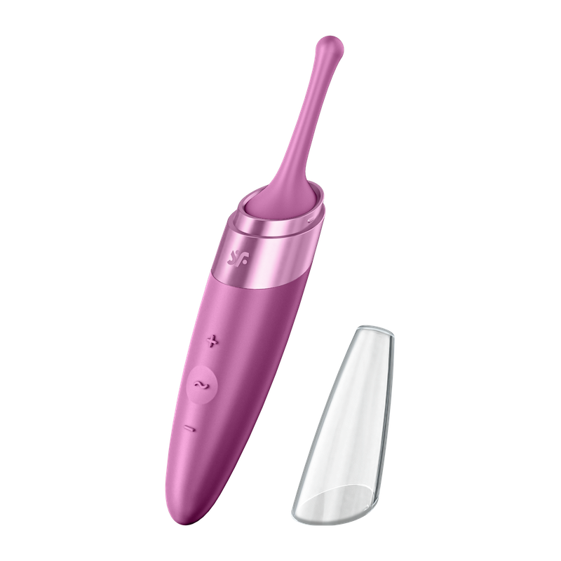 【限定カラー】Satisfyer Twirling Delight Berry/トワリングデライト ベリー 極細ヘッドローター 大人のおもちゃ