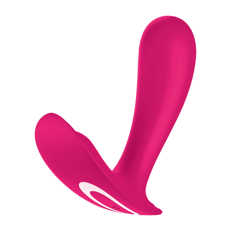 Satisfyer Top Secret Pink/トップシークレット 二点同時責めリモコンバイブ アダルトグッズ | 大人のおもちゃ