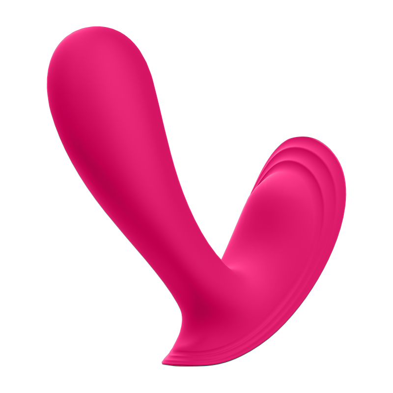Satisfyer Top Secret Pink/トップシークレット 二点同時責めリモコンバイブ アダルトグッズ | 大人のおもちゃ