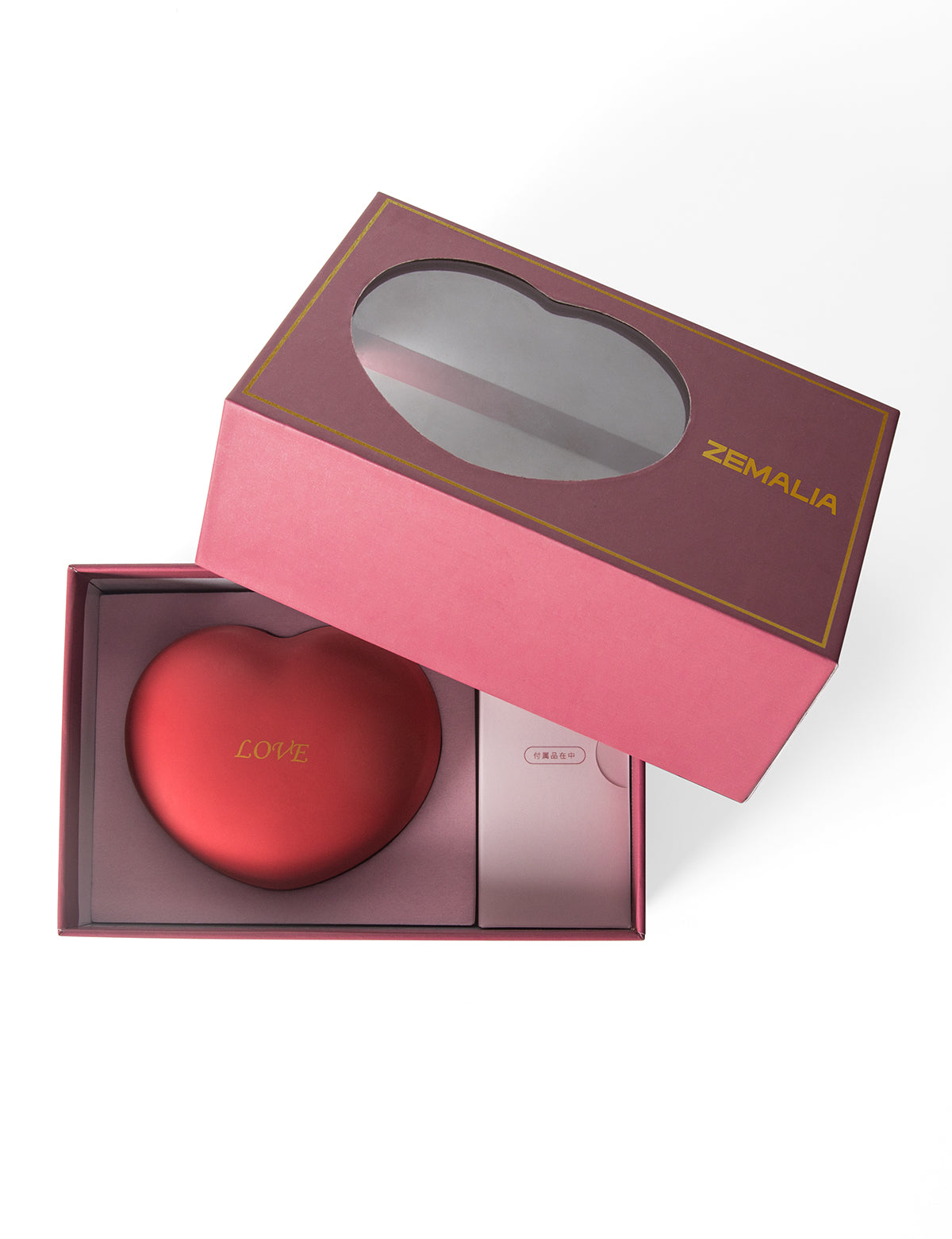 ZEMALIA ワインレッド キスハート 大人のおもちゃ | アダルトグッズ
