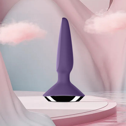 Satisfyer Plug-ilicious 1 アナルバイブ 前立腺刺激 遠隔操作 紫・緑 アダルトグッズ