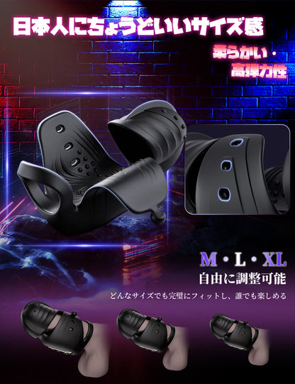 Momoagent 装着型 亀頭バイブ ペニス特化訓練 360°全方位亀頭責め 男性用オナニーグッズ 大人のおもちゃ