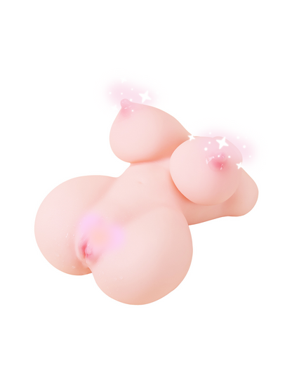 MOMONII 欲情巨乳 掌中爆乳ドール オナホール 2穴×非貫通×中出し 据え置き型 アダルトグッズ