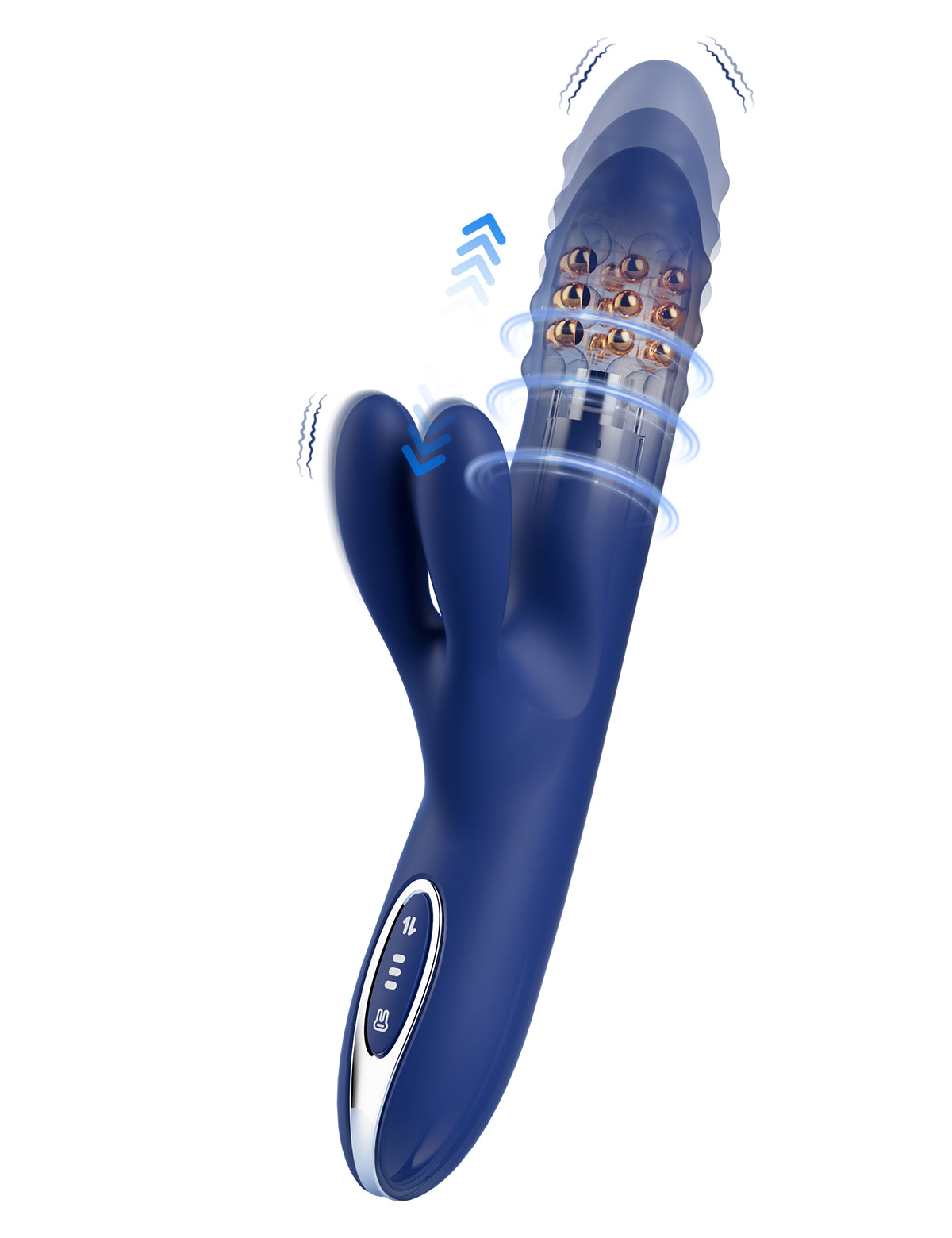 Toycod 鬼金棒バイブ 回転×ピストン×内蔵ボール 膣内開発 中イキ クリ責め 上級者向け ラブグッズ