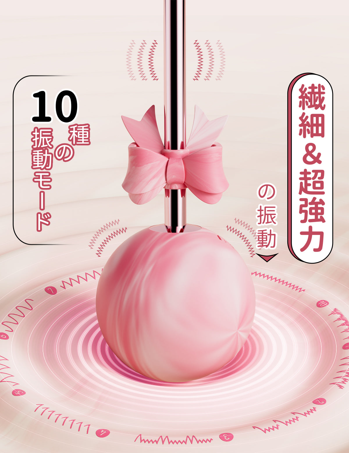 ToyCod | BeYourLover 初Sweet BoBo 愛のロリポップバイブ 激震 ミニ電マ 超ピンポイント責め 乳首愛撫 ラブグッズ