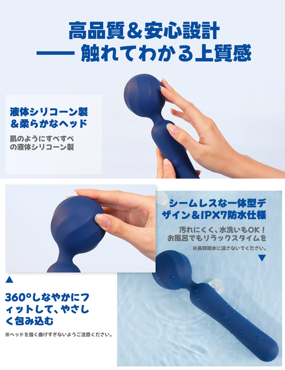 ToyCod TITAN バキ電マ 広範囲 クリ・陰唇責め 深層繊細振動 大人のおもちゃ