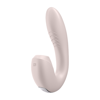 Satisfyer Sunray Creme/サティスファイヤー サンレイ クリーム　吸うやつ　両点責め アダルトグッズ | 大人のおもちゃ