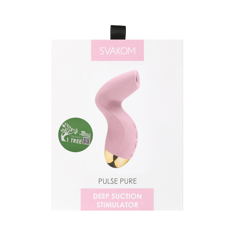 SVAKOM Pulse Pure Pink/パルスピュア 吸引バイブレーター ピンク 高機能