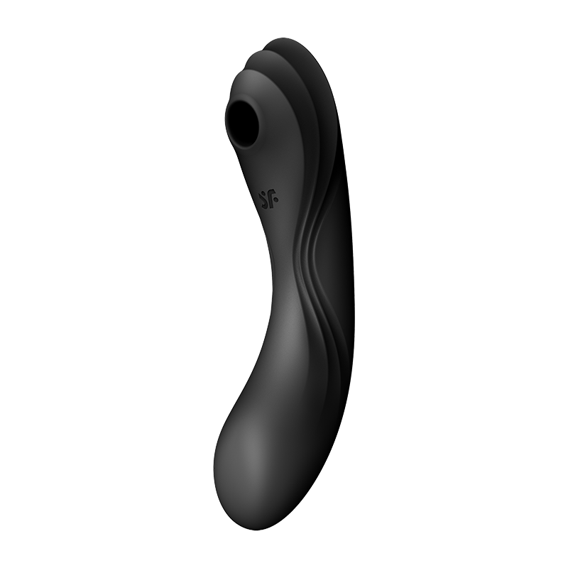 Satisfyer Curvy Trinity 4 吸引×振動×インサート 吸引バイブ 3-in-1万能大人のおもちゃ ブランク