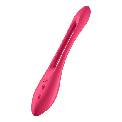 Satisfyer Elastic Joy Red 女性向電動グッズ 折り曲げ可能 快感カスタマイズ