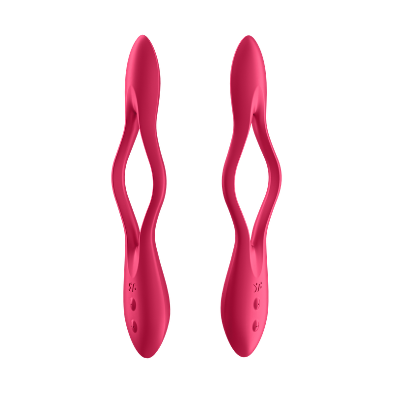 Satisfyer Elastic Joy Red 女性向電動グッズ 折り曲げ可能 快感カスタマイズ