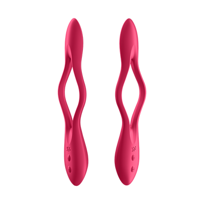 Satisfyer Elastic Joy Red 女性向電動グッズ 折り曲げ可能 快感カスタマイズ