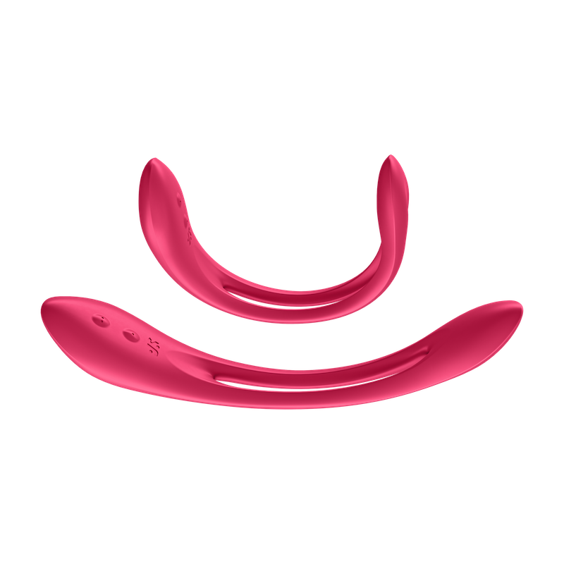 Satisfyer Elastic Joy Red 女性向電動グッズ 折り曲げ可能 快感カスタマイズ