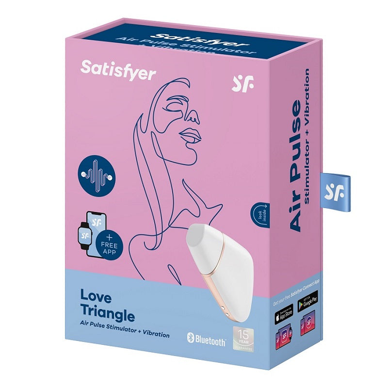 Satisfyer Love Triangle White ラブトライアングル ホワイト 吸引ローター 遠隔 アダルトグッズ