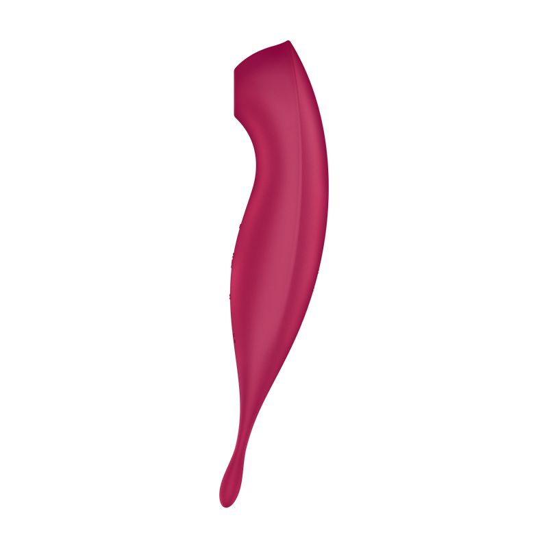 Satisfyer Twirling Pro+ Dark Redレッド 2in1 吸引バイブ 極細ローター アダルトグッズ