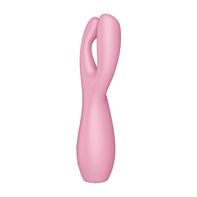 Satisfyer Threesome3 ピンク ローター クリ・乳首責め パワフル振動 アダルトグッズ