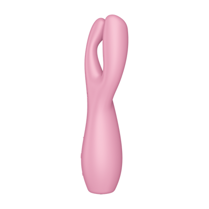 Satisfyer Threesome3 ピンク ローター クリ・乳首責め パワフル振動 アダルトグッズ