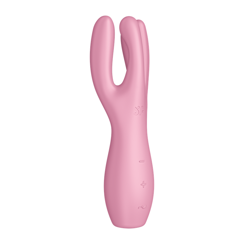 Satisfyer Threesome3 ピンク ローター クリ・乳首責め パワフル振動 アダルトグッズ