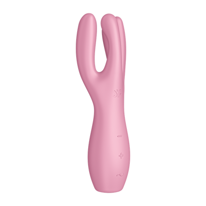 Satisfyer Threesome3 ピンク ローター クリ・乳首責め パワフル振動 アダルトグッズ